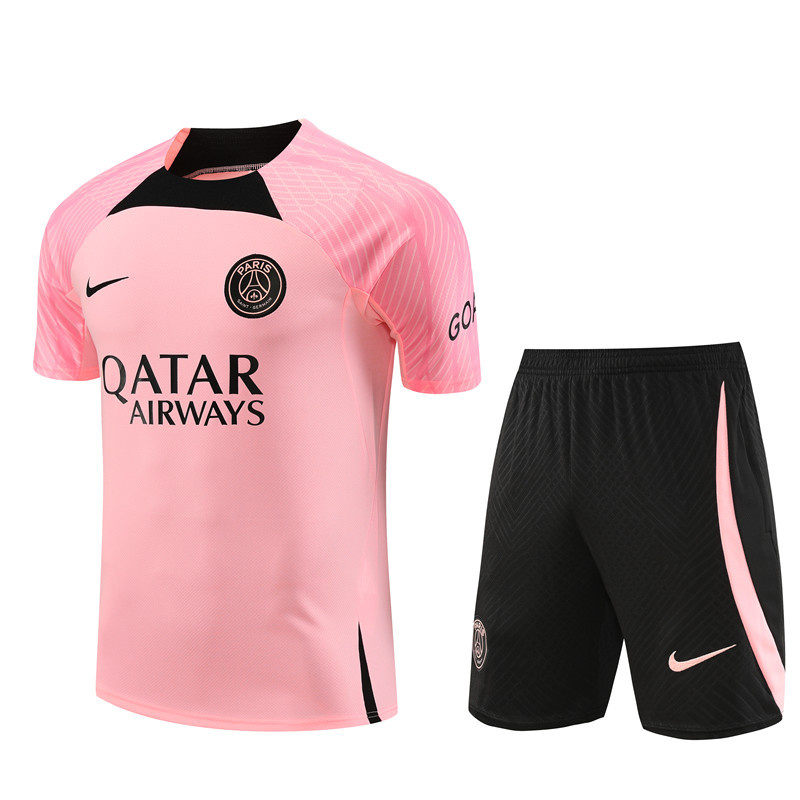 AAA Quality PSG 23/24 Pink/Black Training Kit Jerseys